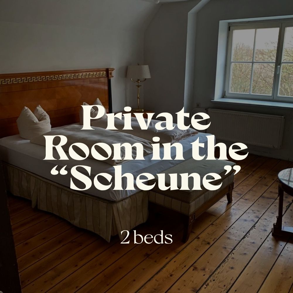 PRIVATE Room | Scheune 2 without bath | 2 Beds