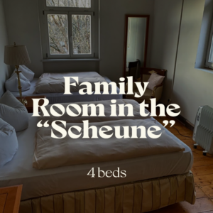 FAMILY Room | Scheune 2 without bath | 2x2 Beds
