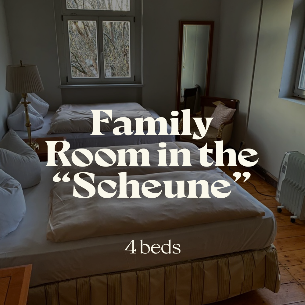 FAMILY Room | Scheune 2 without bath | 2x2 Beds